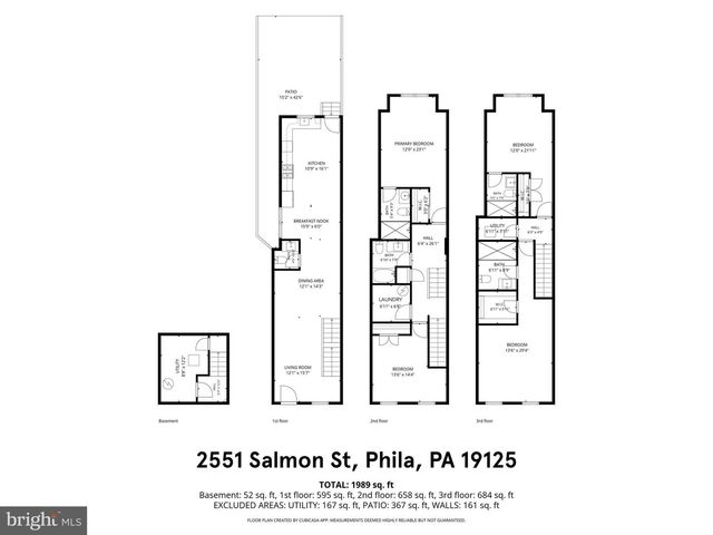 2551 SALMON ST, Philadelphia, PA 19125