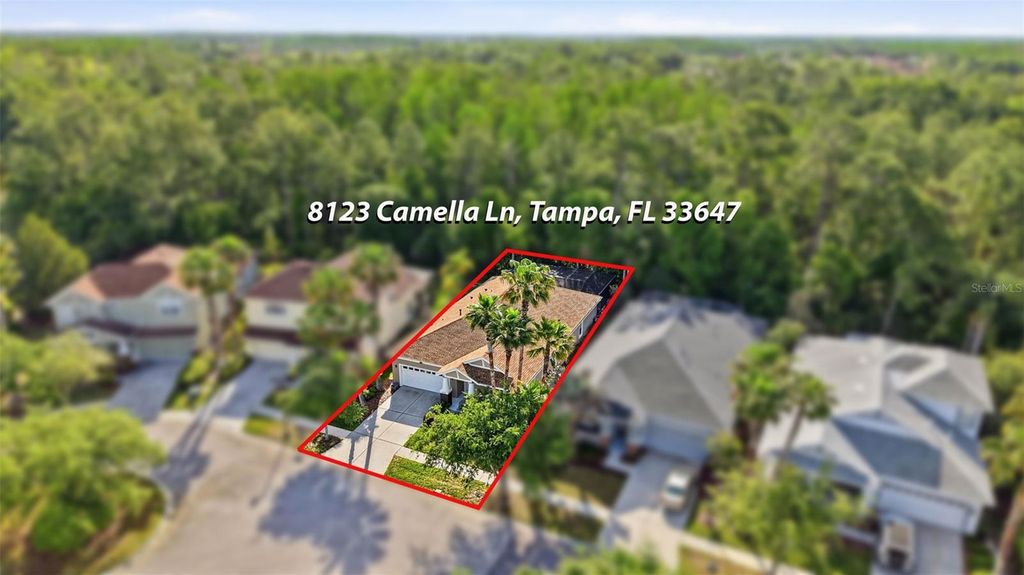Image 84 of property listing at 8123 CAMELLA LANE, Tampa, FL 33647