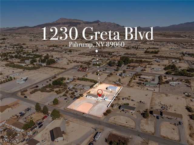 1230 West Greta Boulevard, Pahrump, NV 89060