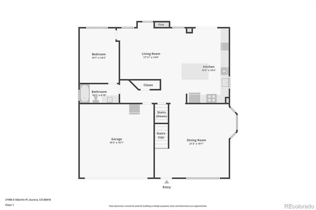 21986 E Oberlin Place, Aurora, CO 80018