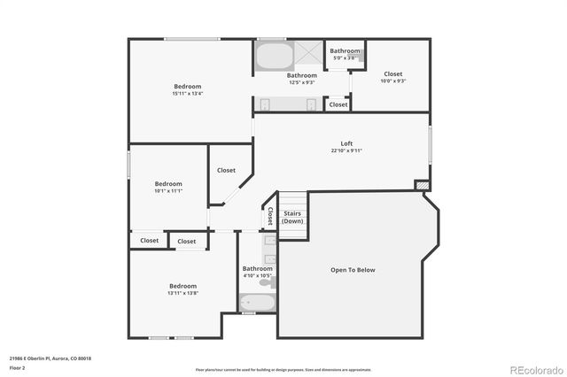 21986 E Oberlin Place, Aurora, CO 80018