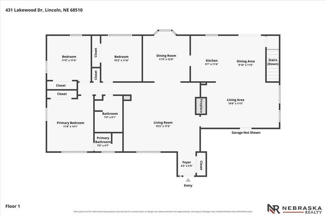 431 Lakewood Drive, Lincoln, NE 68510