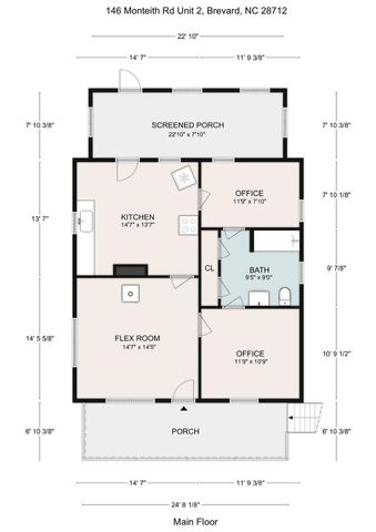 146 and 148 Monteith Road, Brevard, NC 28712