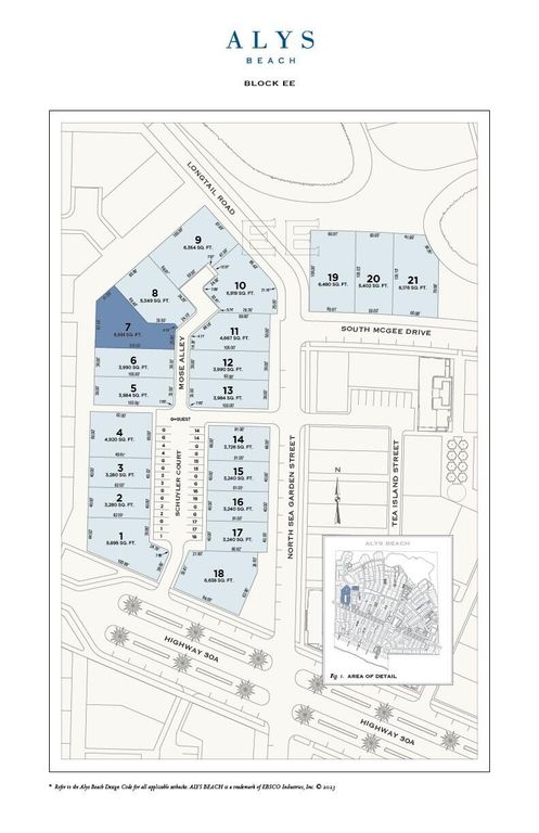 EE7 Mose Alley, Inlet Beach, FL 32461