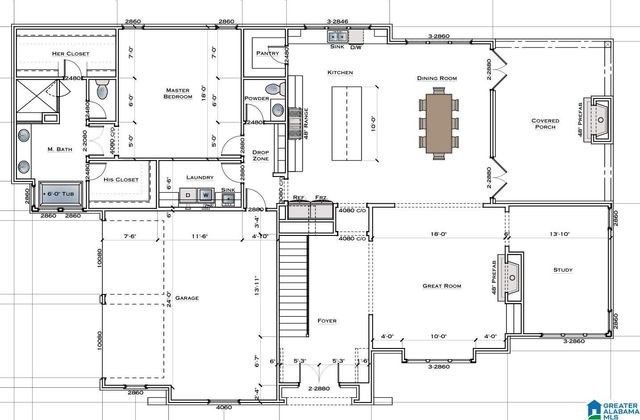 2812 FIVE OAKS LANE, Vestavia Hills, AL 35243