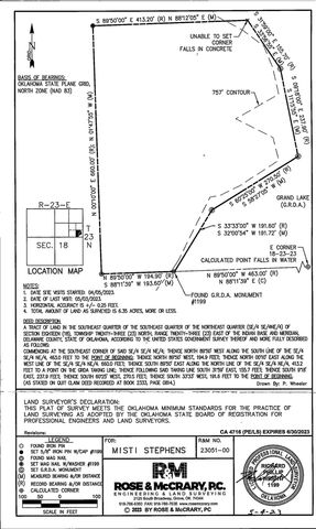 TBD County Rd 373 Lot 10, Eucha, OK 74342
