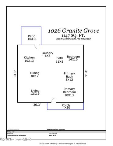1026 Granite Grove, Leland, NC 28451