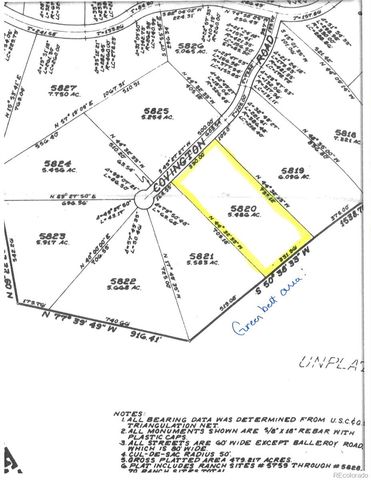 Lot 5820 Covington Road, Fort Garland, CO 81133
