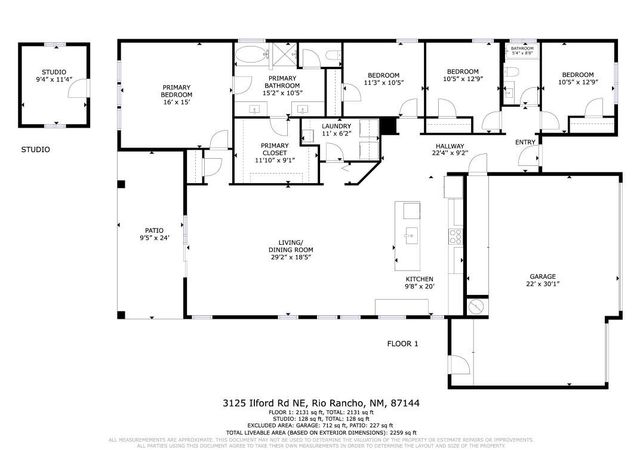 3125 Ilford Road NE, Rio Rancho, NM 87144