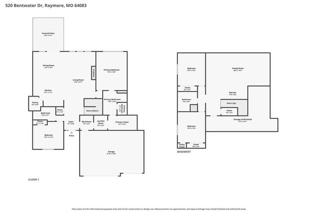 520 Bentwater Drive, Raymore, MO 64083