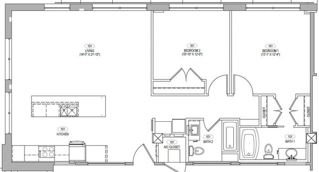 2102 Mechanic Street 101, Galveston, TX 77550