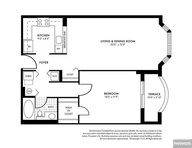 503 Hancock Court M503, Edgewater, NJ 07020