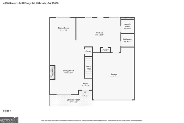 4880 Browns Mill Ferry Road, Lithonia, GA 30038