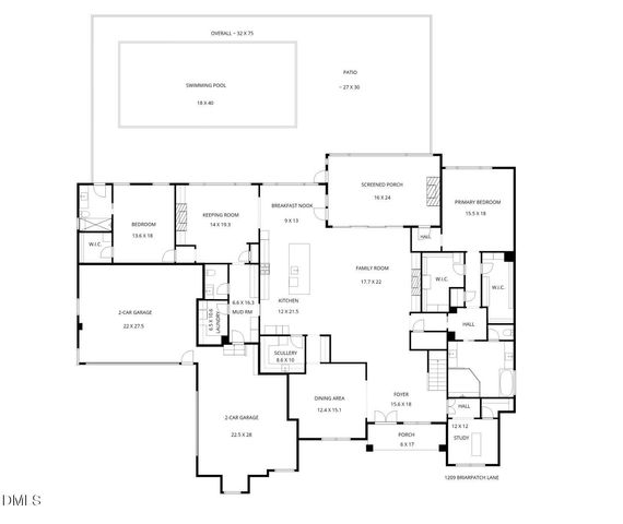 1209 Briar Patch Lane, Raleigh, NC 27615