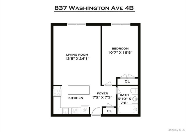 837 Washington Avenue 4B, Bronx, NY 10451