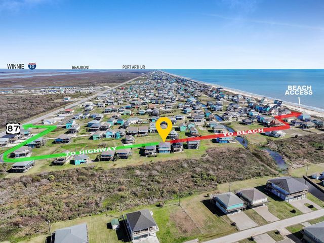 943 Sand Dune Drive, Crystal Beach, TX 77650