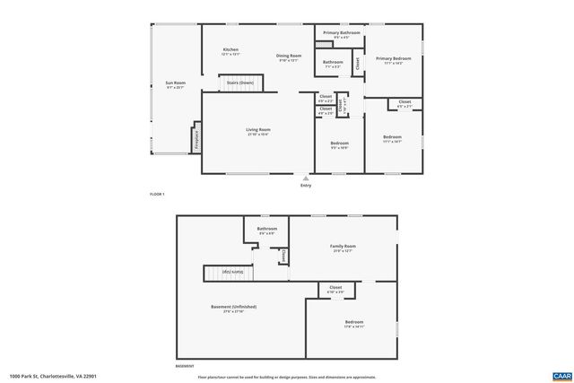 1000 PARK ST, Charlottesville, VA 22901