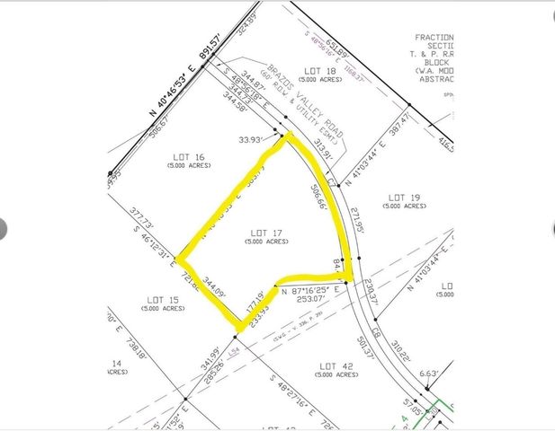 Lot 17 Brazos Mountain Ranch, Mineral Wells, TX 76067