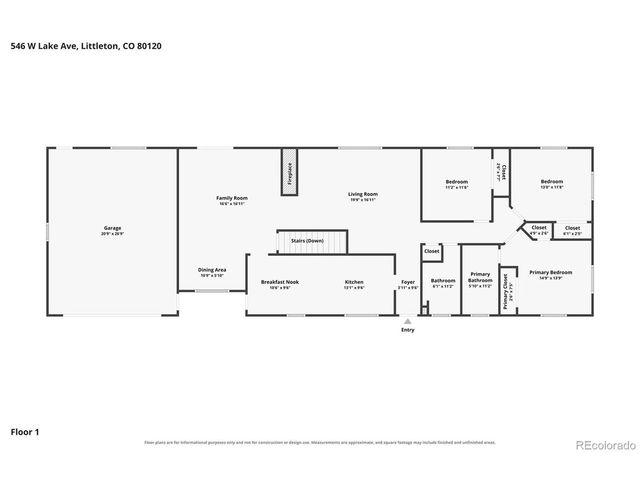 546 W Lake Ave, Littleton, CO 80120
