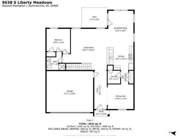 9638 S Liberty Meadows Drive, Summerville, SC 29485