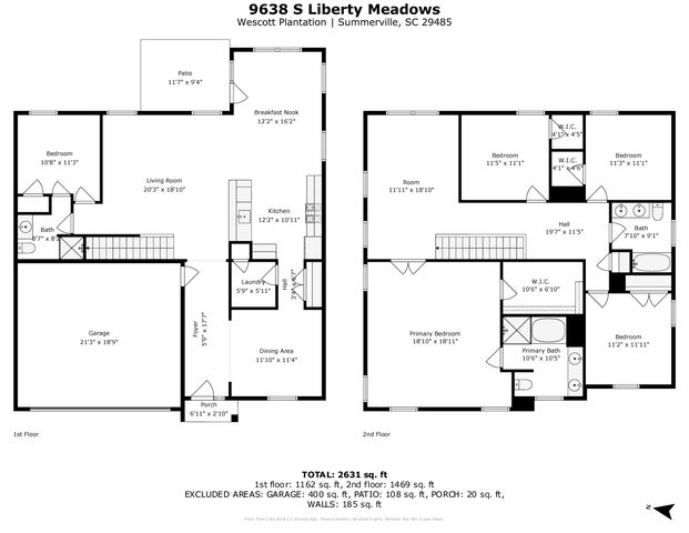 9638 S Liberty Meadows Drive, Summerville, SC 29485