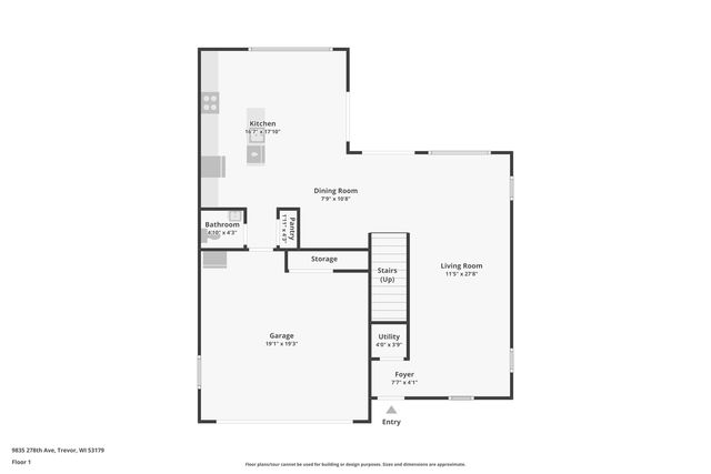 9835 278th AVENUE, Trevor, WI 53179