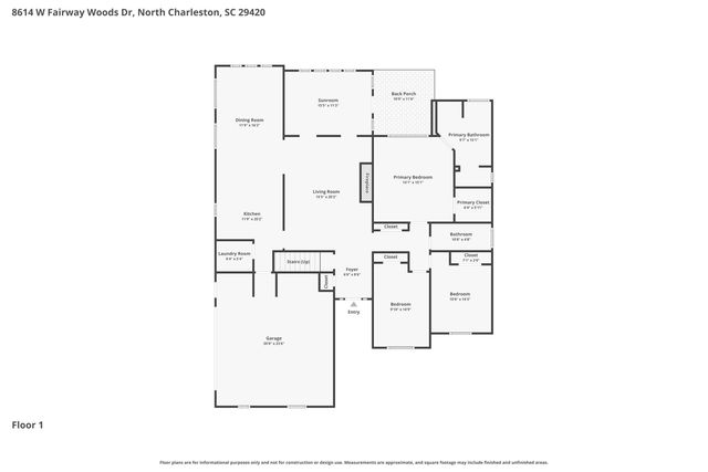 8614 W Fairway Woods Drive, North Charleston, SC 29420