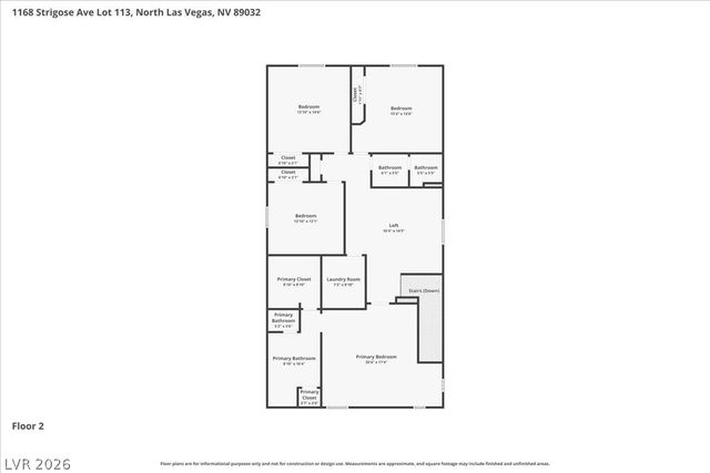 1168 Strigose Avenue, North Las Vegas, NV 89032