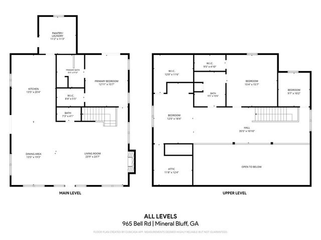965 Bell Road, Mineral Bluff, GA 30559