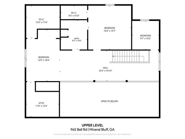 965 Bell Road, Mineral Bluff, GA 30559