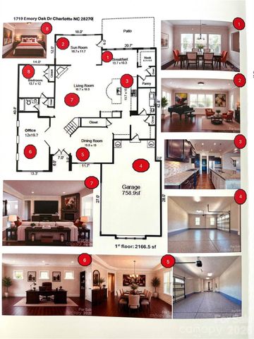 1719 Emory Oak Drive, Charlotte, NC 28270