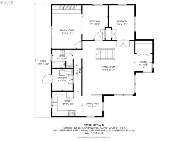 2916 COLUMBIA HEIGHTS Rd, Longview, WA 98632