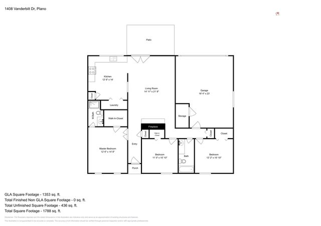 1408 Vanderbilt Drive, Plano, TX 75023