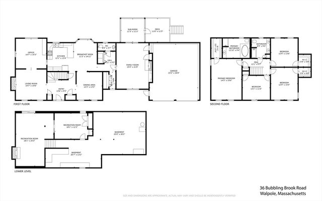 36 Bubbling Brook Rd, Walpole, MA 02081