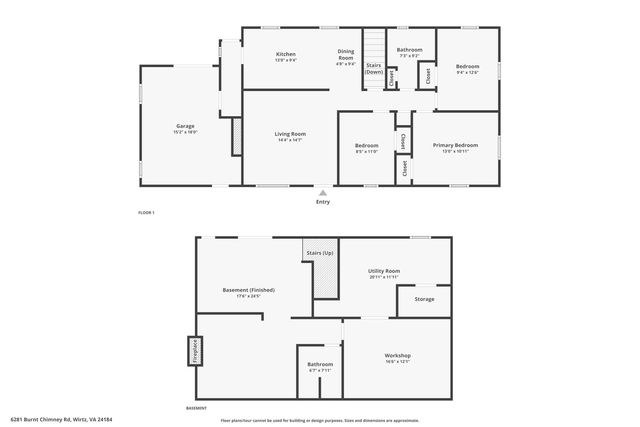 6281 Burnt Chimney RD, Wirtz, VA 24184