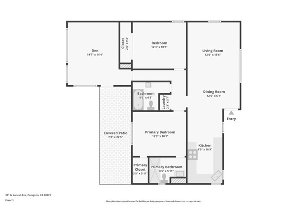 311 N Locust, Compton, CA 90221
