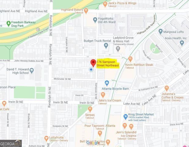 176 Sampson Street NE B, Atlanta, GA 30312