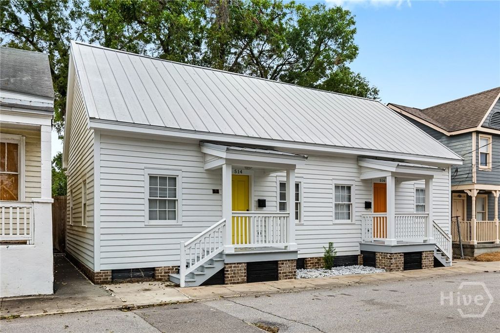 Image 1 of property listing at 514 E Hall Street, Savannah, GA 31401