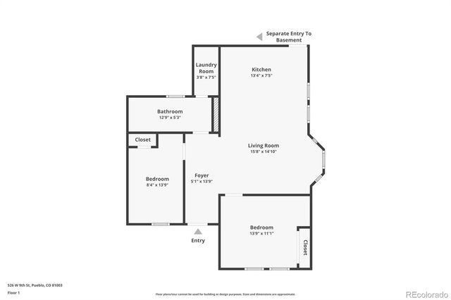 526 W 9th Street, Pueblo, CO 81003