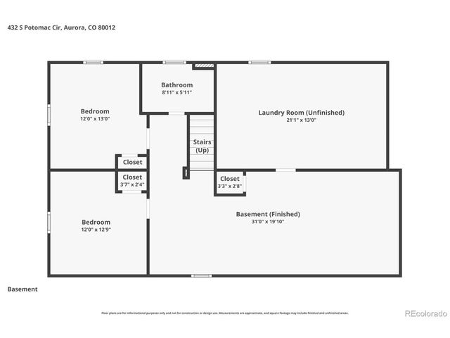 432 S Potomac Cir, Aurora, CO 80012