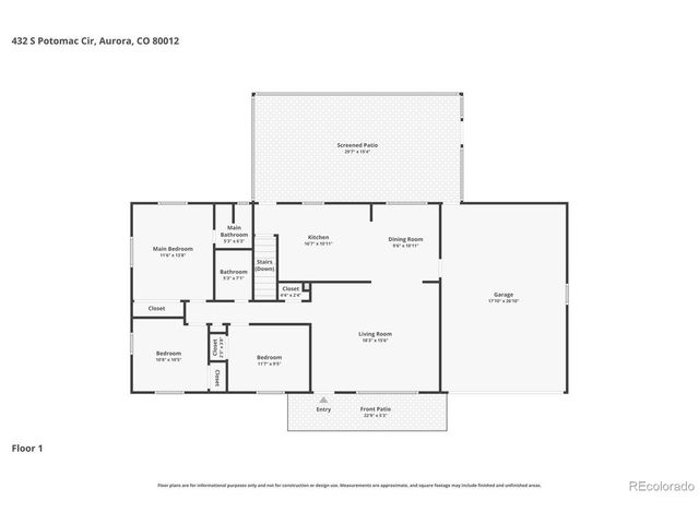 432 S Potomac Cir, Aurora, CO 80012