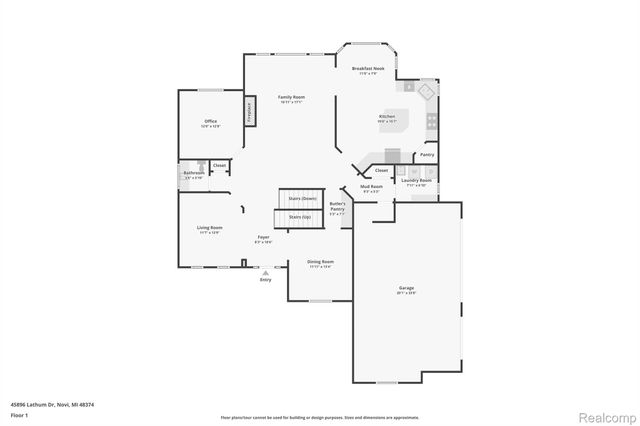45896 Lathum Drive, Novi, MI 48374