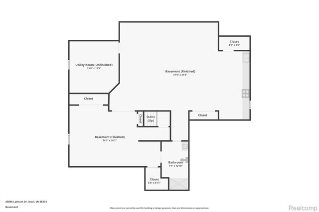 45896 Lathum Drive, Novi, MI 48374