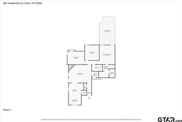 261 Frederick Cir, Flint, TX 75762