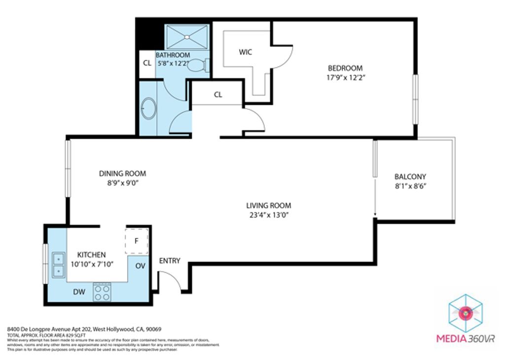 8400 De Longpre Avenue 202, West Hollywood, CA 90069