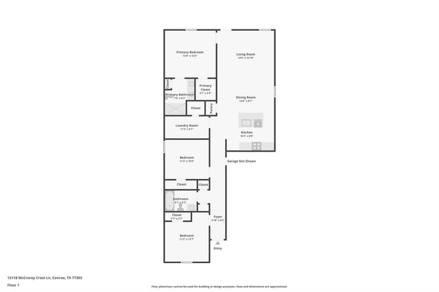 13118 Mccrorey Crest Lane, Conroe, TX 77303