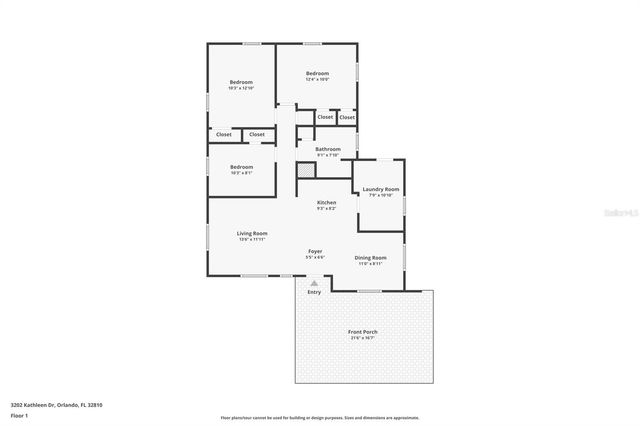 3202 KATHLEEN DRIVE, Orlando, FL 32810