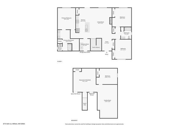 67 E Ash Lane, Milton, WI 53563