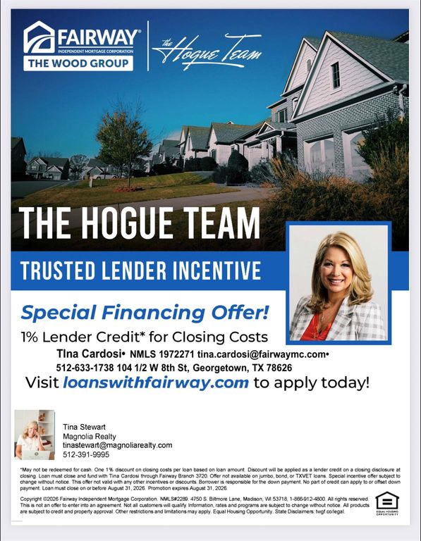 117 Big Sandy Creek DR, Hutto, TX 78634