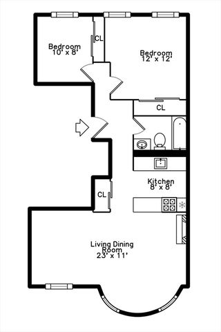 28 Worcester Sq 3, Boston, MA 02118